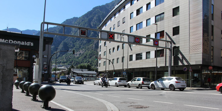 L'avinguda Tarragona d'Andorra la V