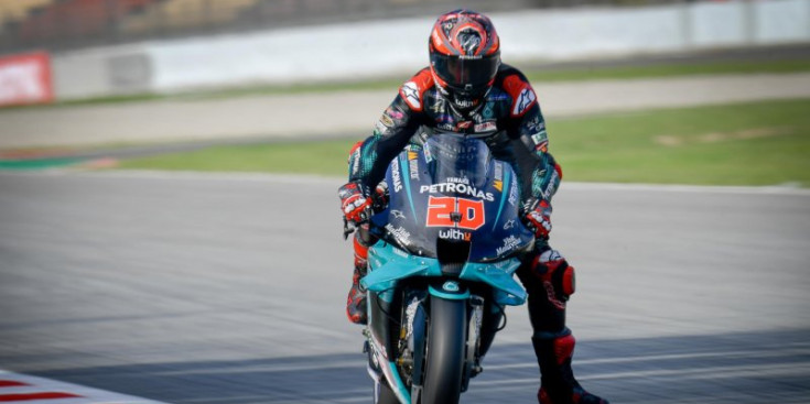 Quartararo a Montmeló.