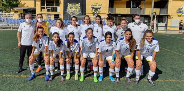 Debut de l’Enfaf Femení.