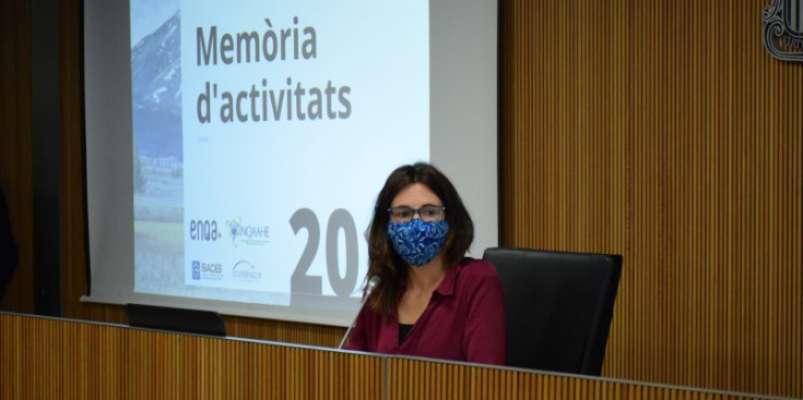 La directora de l’AQUA, Marta Fonolleda.