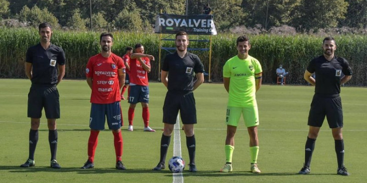 Partit entre la UE Olot i l'FC Andorra.