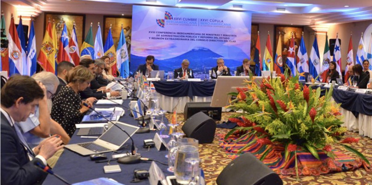 Imatge de la conferència celebrada a Guatemala.