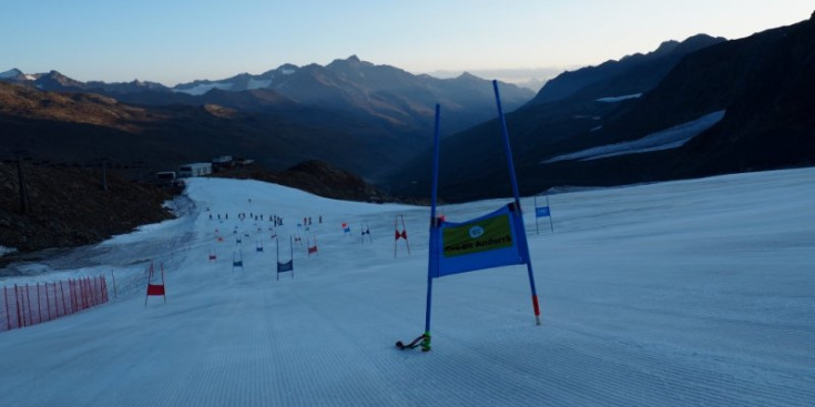 Imatge de l’estada a Val Senales.