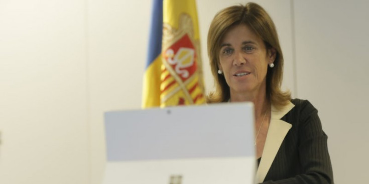 La ministra d’Educació i Ensenyament Superior, Ester Vilarrubla, ahir.