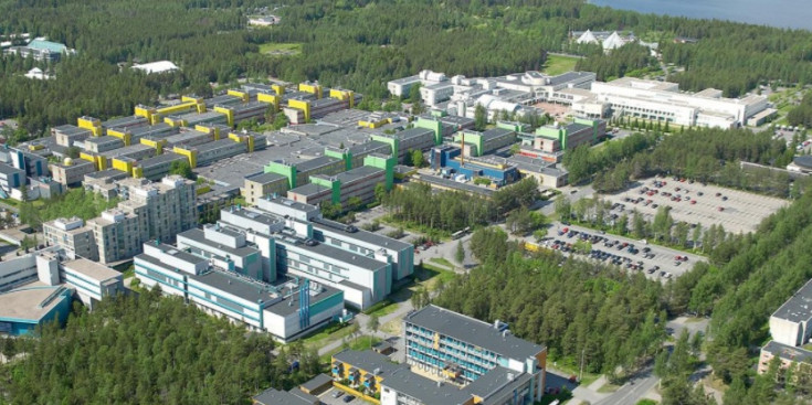 El campus de la Universitat d'Oulu, a Finlàndia.