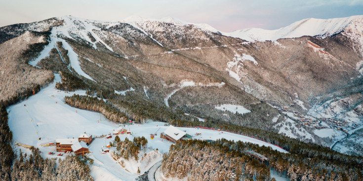 L'estació de Vallnord-Pal Arinsal.