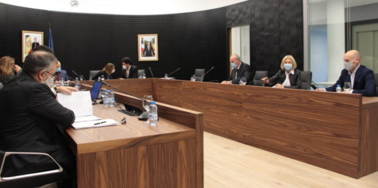 Sessió del consell de comú d’Escaldes-Engordany.