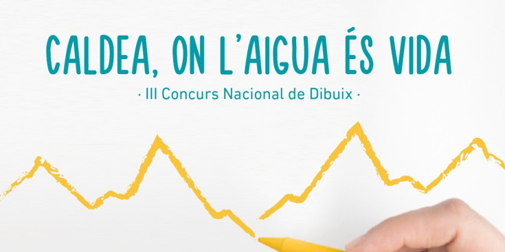 Cartell de la 3a edició del concurs de dibuix.