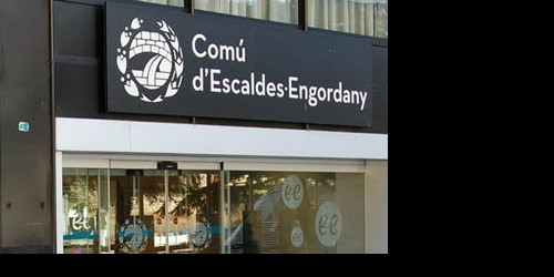 Edifici del comú d'Escaldes-Engordany.