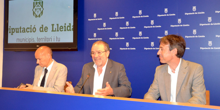 Presentació del balanç turístic de Lleida del 2014.