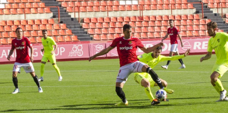 Partit entre el Nàstic i l'FC Andorra.