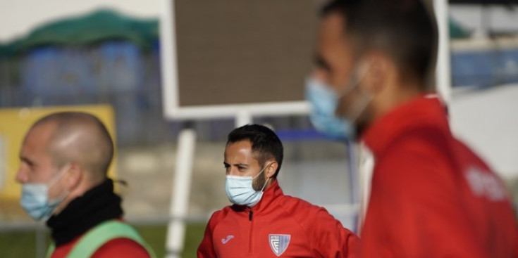 Entrenament de l'Inter d'Escaldes.