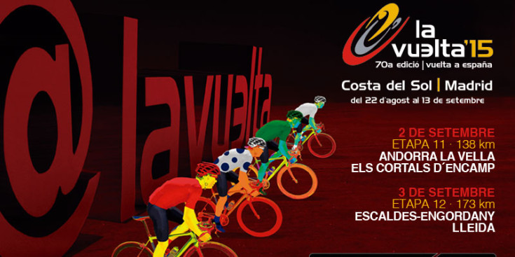 Cartell de presentació de la Vuelta a España 2015