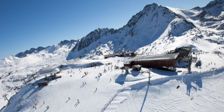 L’estació de Grandvalira.