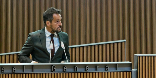 El conseller del PS Pere López.