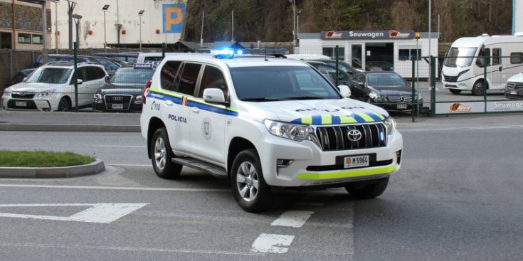 Imatge d’arxiu d’un vehicle de la Policia.