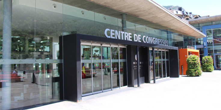El Centre de Congressos d'Andorra la Vella.