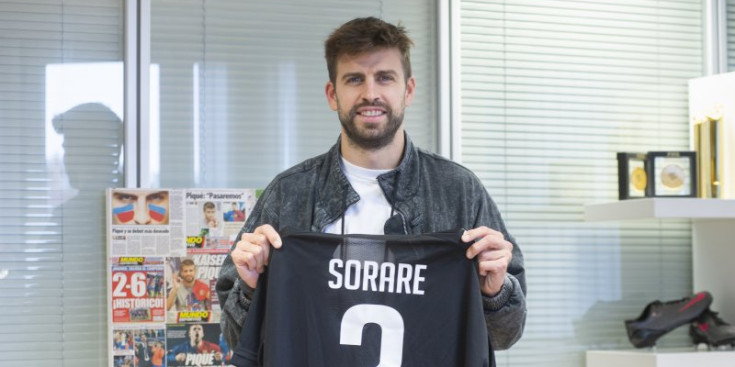 Gerard Piqué es presentat com a nou inversor.