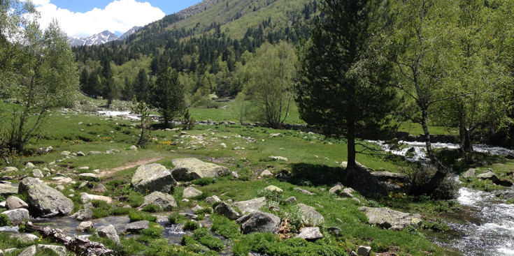 Una imatge de la vall del Madriu-Perafita-Claror.