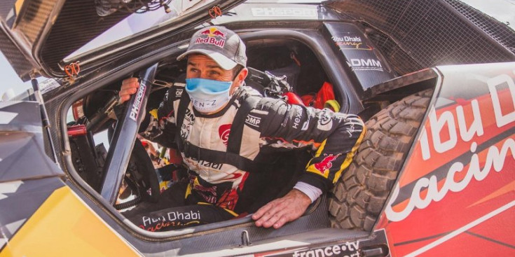 Cyril Despres durant el Dakar 2021.