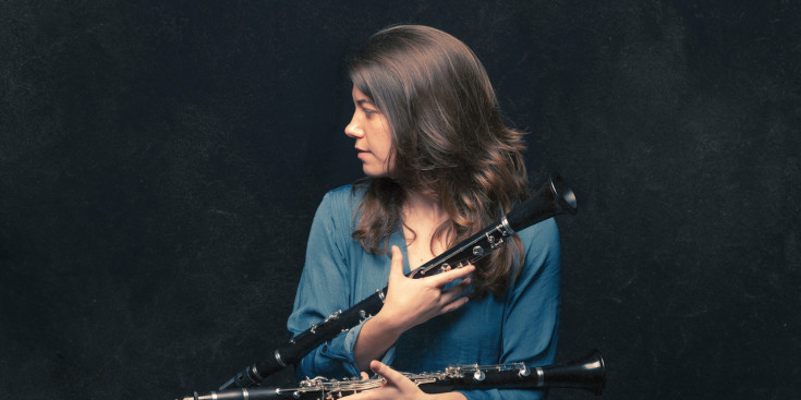La clarinetista Marta Urzaiz.