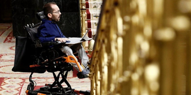 Imatge d’arxiu de Pablo Echenique al Congrés dels Diputats.