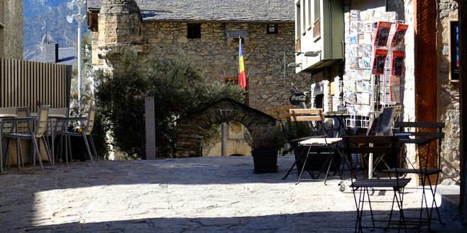 Una imatge d'arxiu del Centre Històric d'Andorra la Vella.