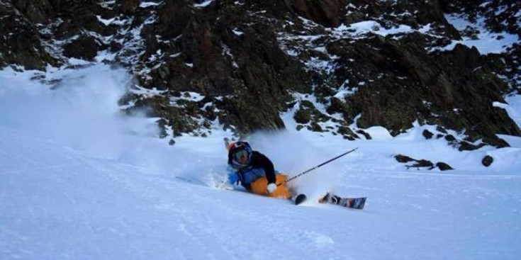 Imatge de l’esquiador andorrà Dani Fornell.