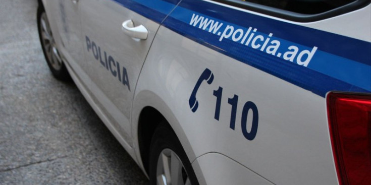 Un vehicle policial en una imatge d'arxiu.