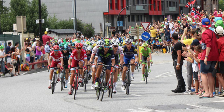 Pas del Tour de França per Andorra.