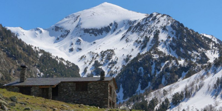 El refugi del Parc Natural de Sorteny.