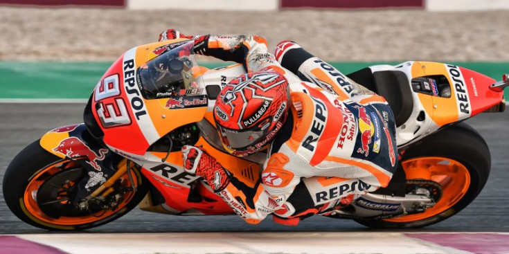 Marc Márquez a Qatar.