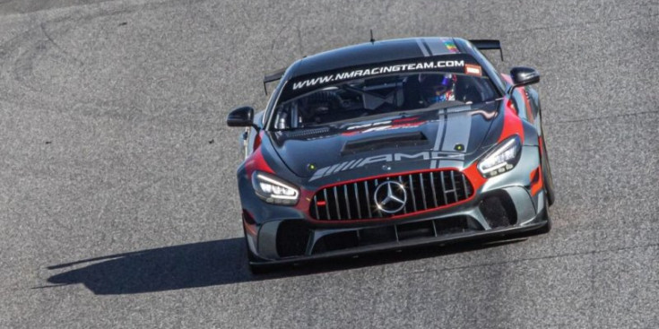 Marc López en Nogano amb el Mercedes-AMG GT4