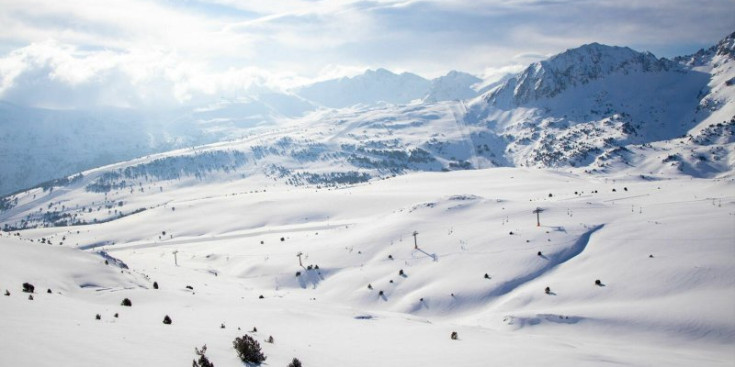 El camp de neu de Grandvalira.