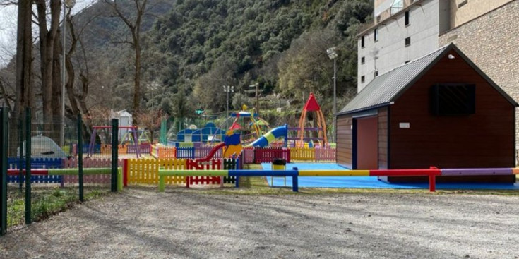 El parc del Prat del Senzill, a Sant Julià de Lòria.