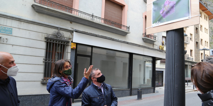 Inauguració de l'exposició itinerant 'Flora del Pirineu' a Sant Julià de Lòria.