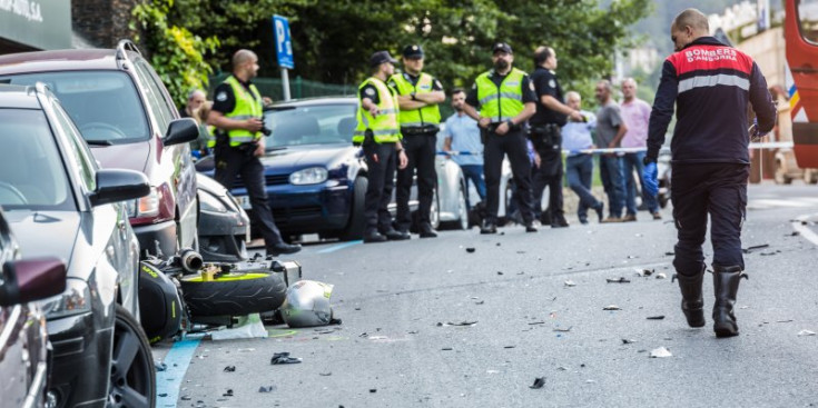 Un accident a la xarxa viària del país.