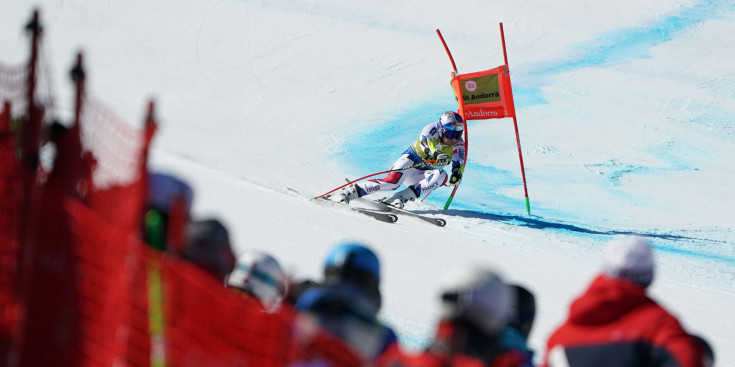 Una cursa a Grandvalira, a les finals de la Copa del Món 2019.