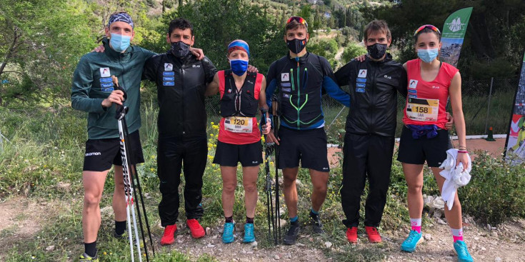 L’equip de la FAM a Jaén.