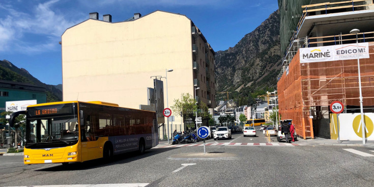 El tram que es veurà afectat aquest dimarts.