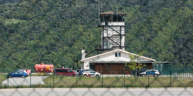 Imatge d'arxiu de l'Aeroport d'Andorra-La Seu d'Urgell.