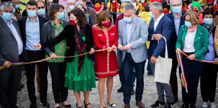 La cònsol major de la capital, Conxita Marsol, ha participat en la celebració, aquest dissabte a Ceret.