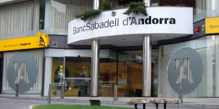 Imatge d'arxiu de la seu central de Banc Sabadell d’Andorra