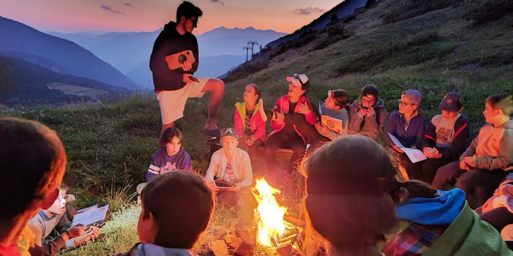 Les colònies a l’alberg de la Baronia són una de les activitats programades pel comú.