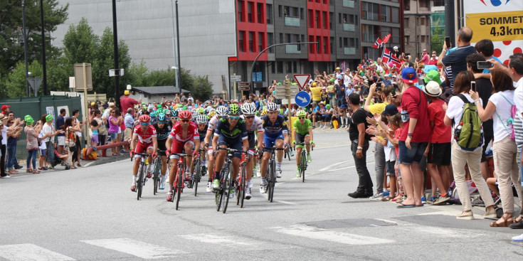 Pas del Tour de França per Andorra.