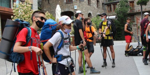 Els alumnes d'INEFC a la parròquia d'Ordino.