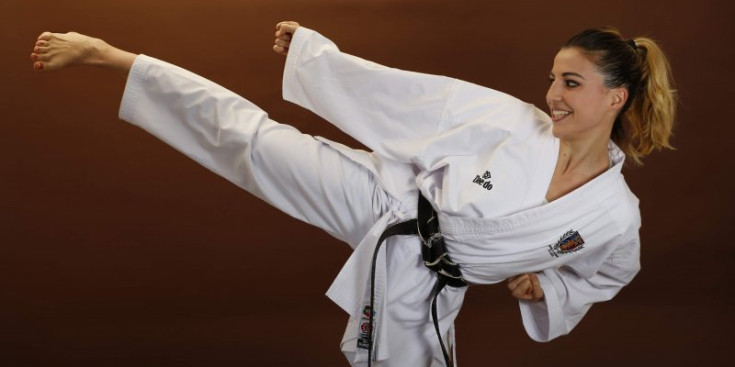 La seleccionadora nacional en la modalitat de Kumite, Sandra Herver Fernández.