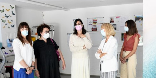 Judith Pallarés visita la Fundació Nostra Senyora de Meritxell