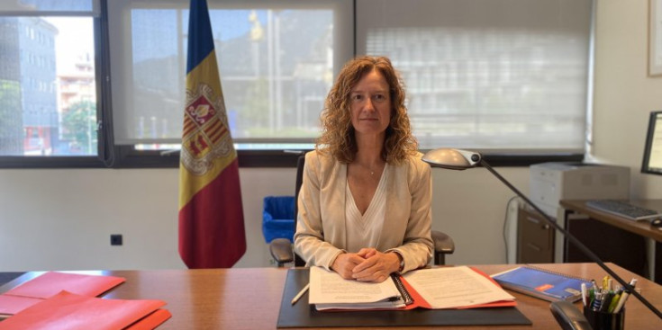 La ministra de Medi Ambient, Agricultura i Sostenibilitat, Sílvia Calvó.