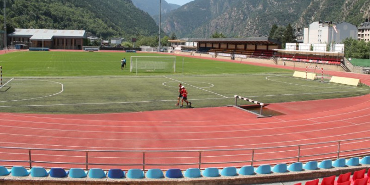 Una imatge d’arxiu de l’Estadi Comunal.